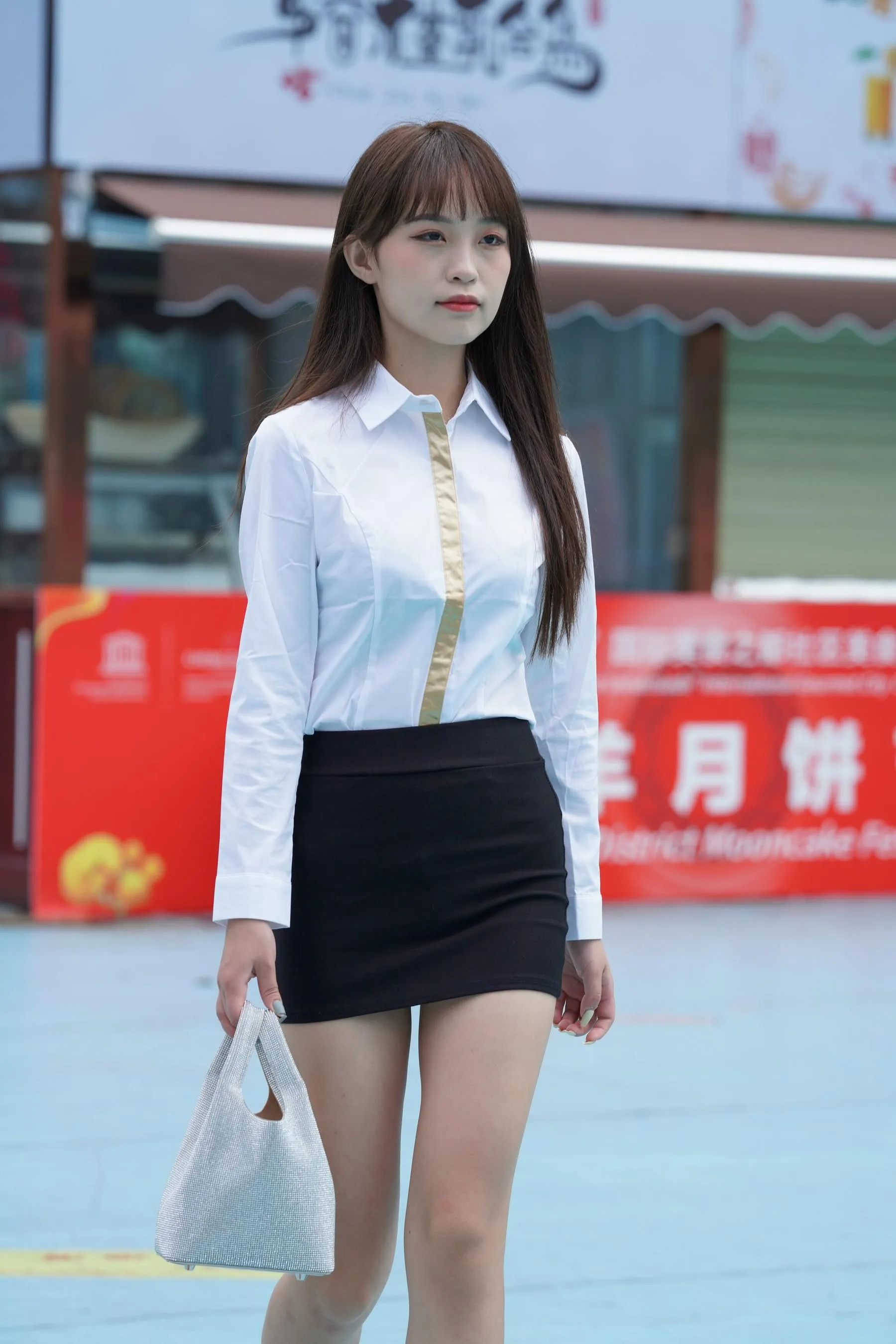 [魔镜街拍] NO.151 制服长腿美女 [349P]插图3